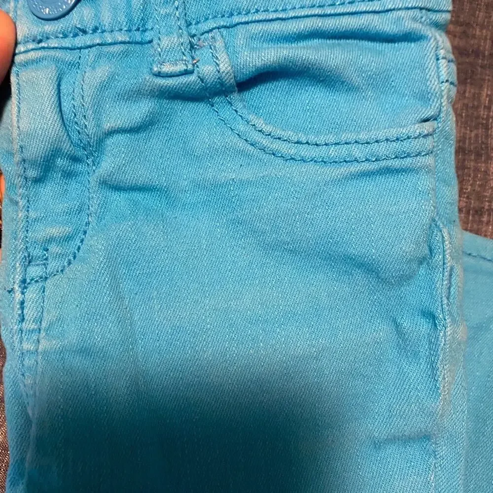 Baby Gap Mini Skinny Bright Blue Jeans 3yrs old